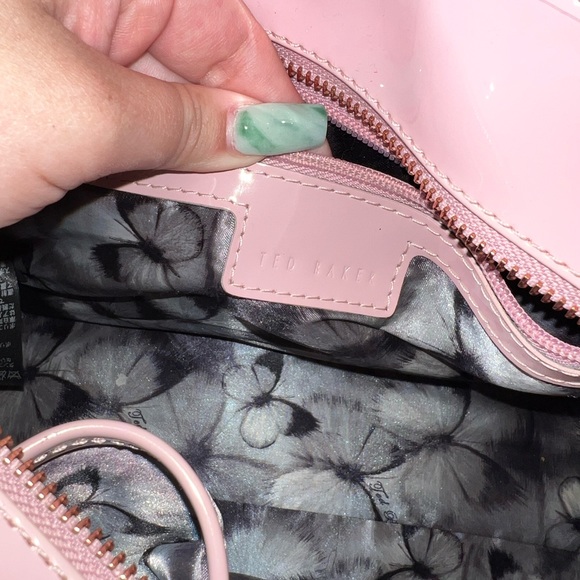 Ted Baker Woody TB Mini Bowler Bag in Pink - Picture 4 of 9